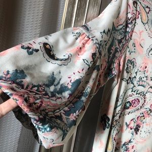 Cato Floral and Paisley Tunic top or dress.